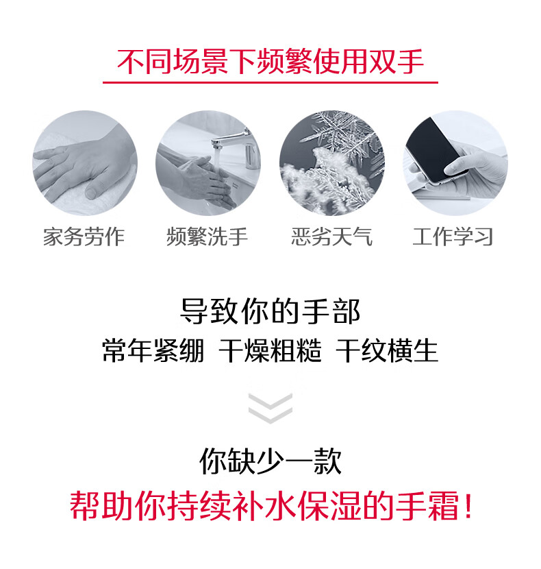 大宝 维生素e乳特润护手霜50g修护滋润补水保湿男女士手部护理 护手霜50g*2瓶