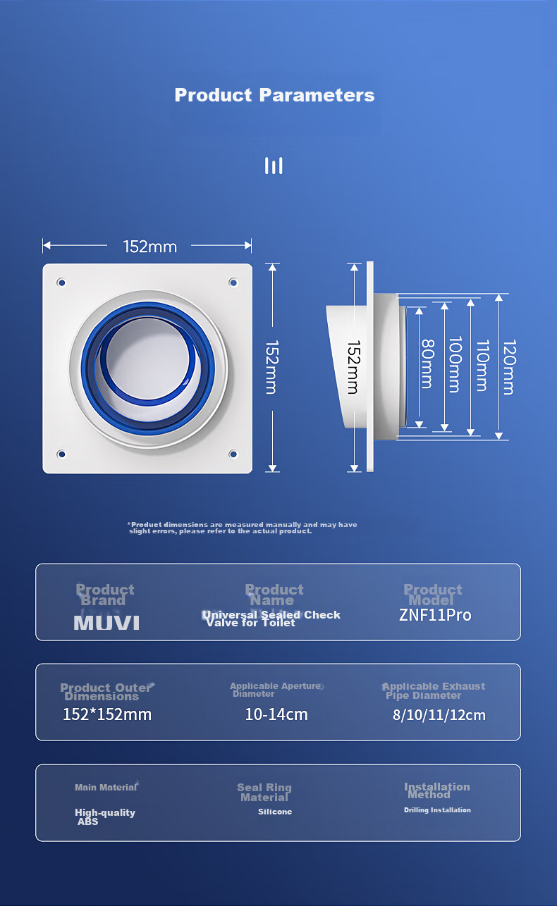 Сливной шланг для раковины Muvi XSG007H, антизапах, уплотнительный, выдвижной, черный