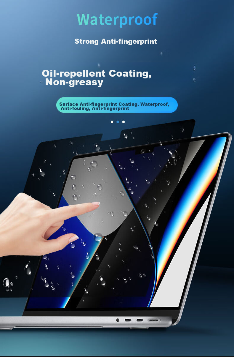 Защитная пленка Aigo для MacBook 13 дюймов, антибликовая, противоударная, противоотпечатки, самоклеящаяся