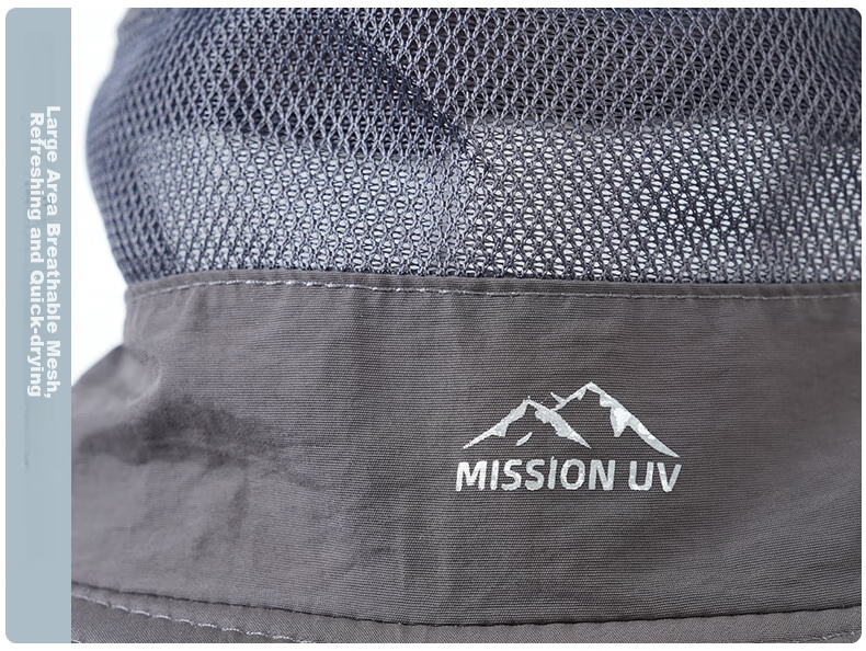 Солнцезащитная шляпа-панама MISSION UV для мужчин, для рыбалки, походов, летняя, УФ-защита