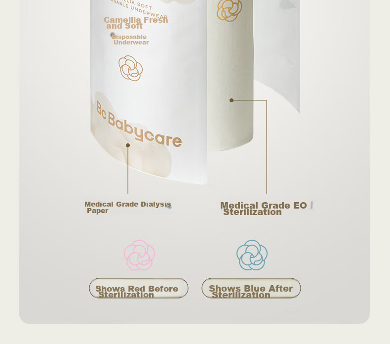 Одноразовое нижнее белье Babycare Camellia для женщин, для беременных, на день, для роддома, командировок и путешествий, размер M, 15 шт.