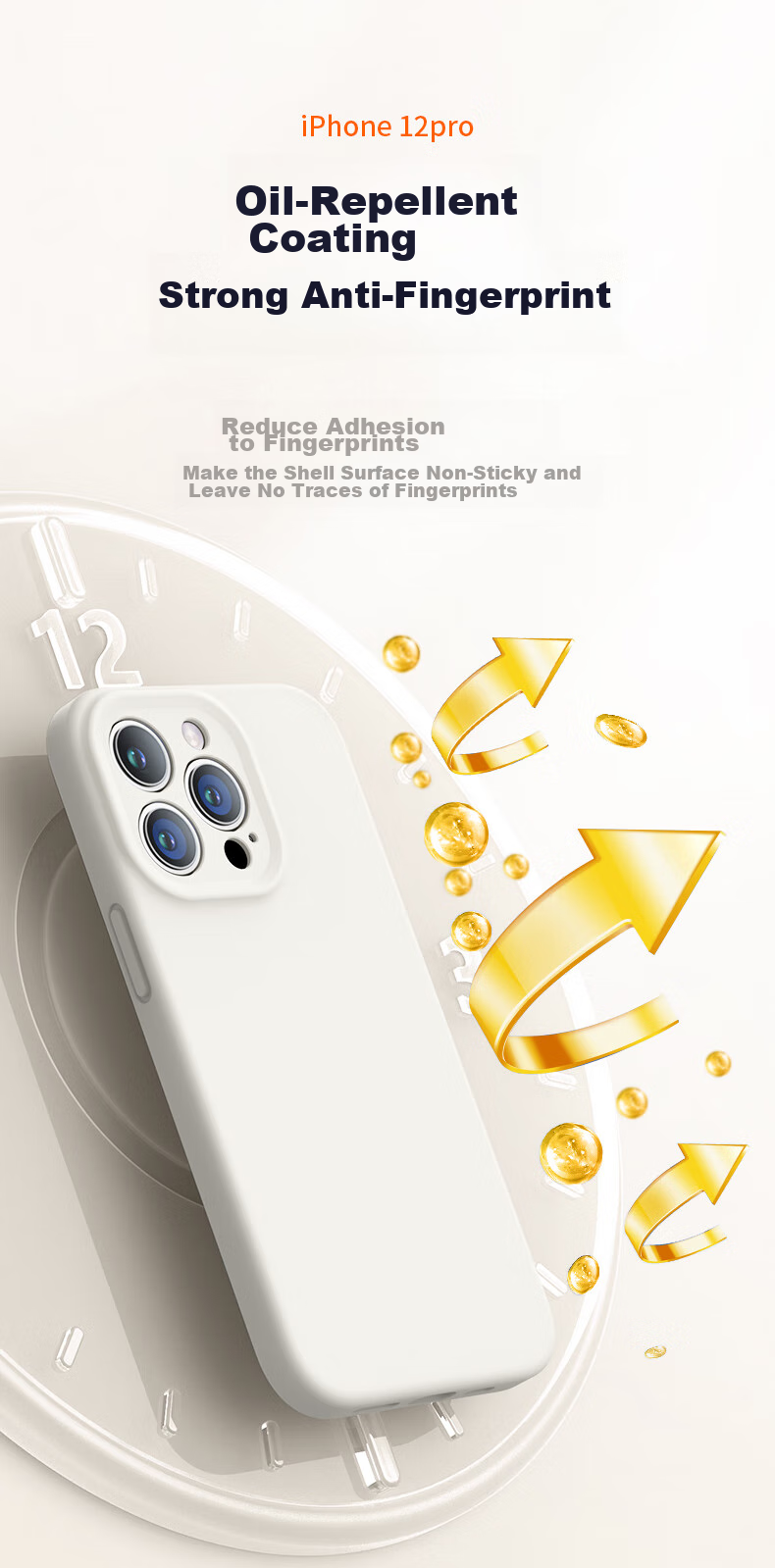 Чехол NEYAA для iPhone 12 Pro, защита всего объектива, жидкий силикон, ультратонкий, ударопрочный, простой мягкий чехол для мужчин и женщин, графитовый серый