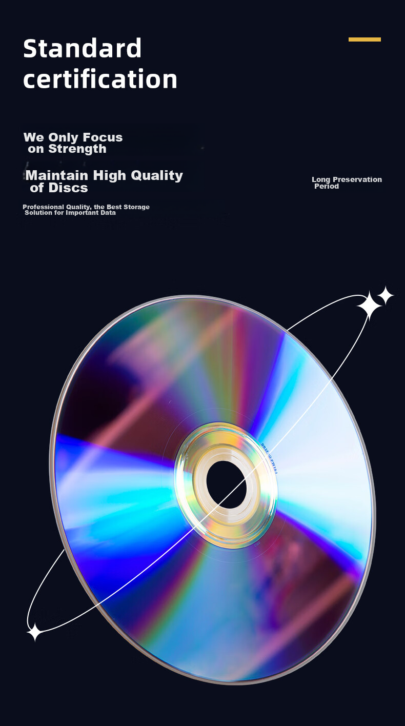 DVD-R RITEK 16X 4.7GB, 1 шт., для архивирования данных, сертификация ISO/IEC 16963