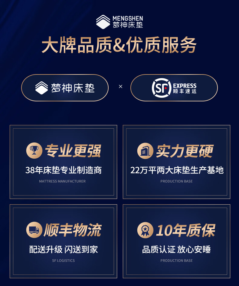 梦神棕垫椰棕床垫 天然进口环保椰棕榻榻米床垫薄垫 偏硬承托青少年老人学生宿舍席梦思棕榈床垫 梦菲思15Z