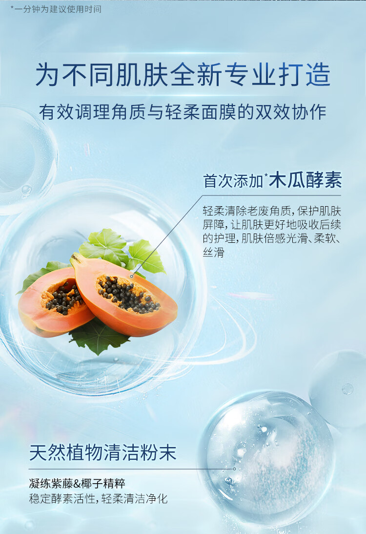 希思黎（Sisley）酵素抛光面膜Sachet 1g去角质抛光焕采护肤品套装化妆品生日礼物