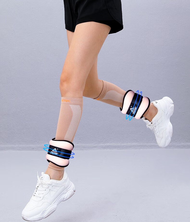 Утяжелители для ног и запястий Pike Running, невидимые ремешки для фитнес-тренировок, наполненные песком, комплект из 2 шт., общий вес 1 кг