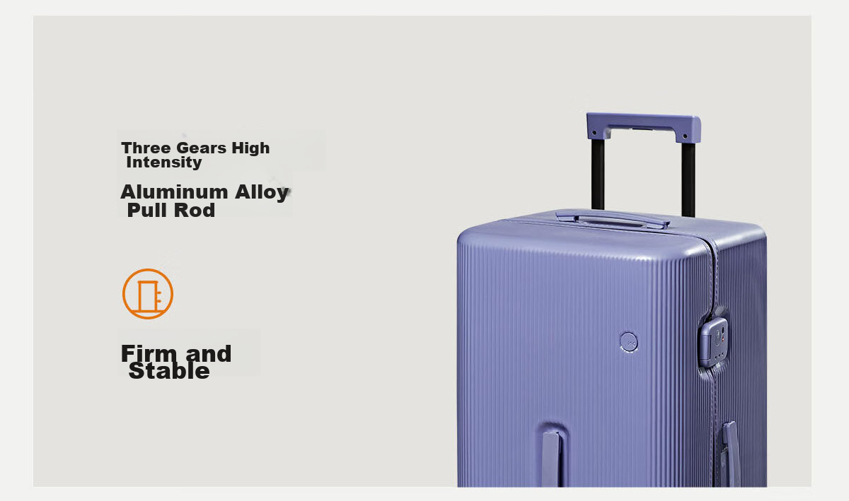 Чемодан ITO TRUNK, большой, стильный, женский, для путешествий, цвет Dream Pink, 26 дюймов