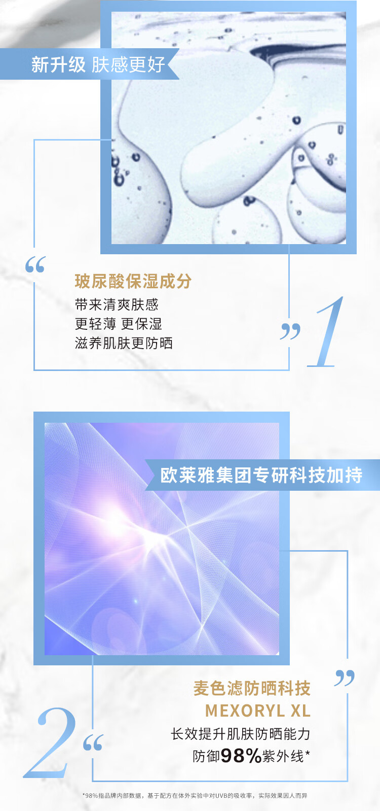 欧莱雅多重防护隔离露外御内护30ml小金管防晒霜防晒乳（会员兑礼专用）