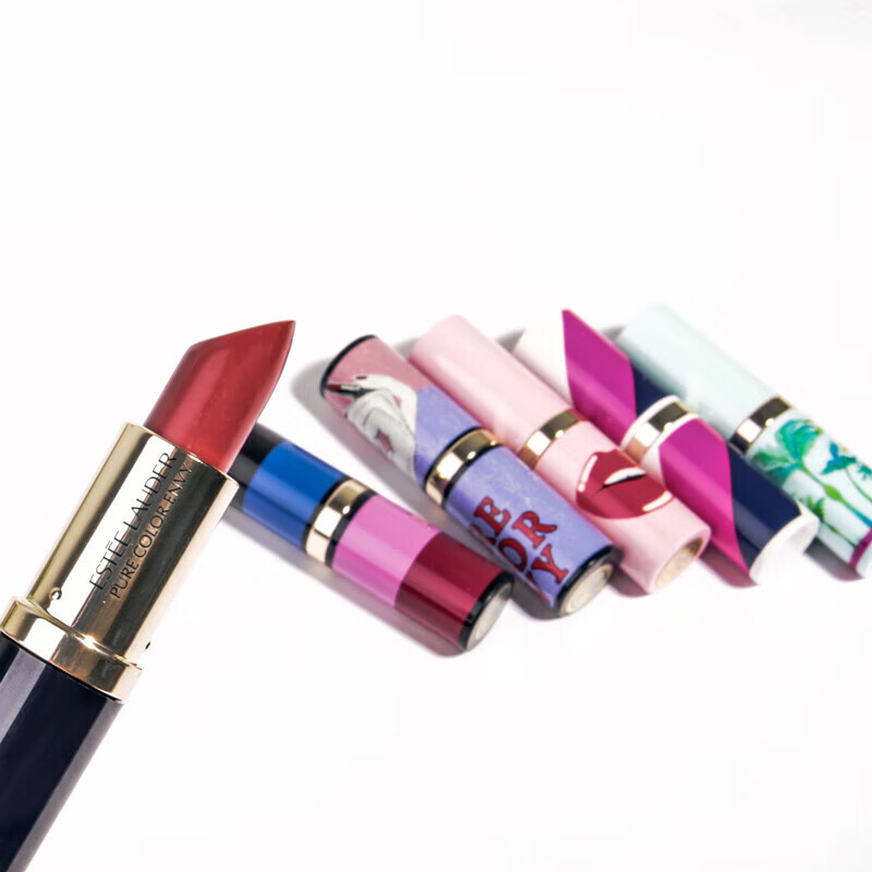 雅诗兰黛（Estee Lauder）花漾倾慕口红420号（豆沙色） 2.8g 无盒简装唇膏中小样