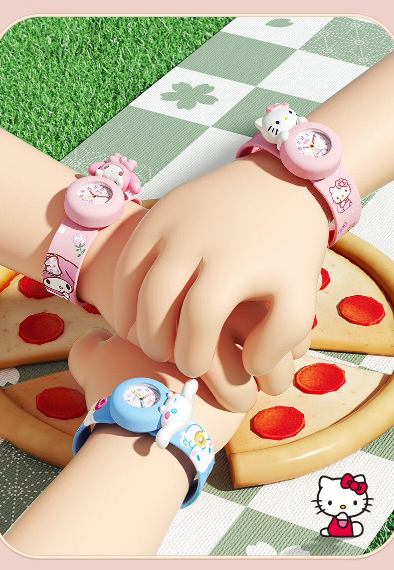 Детские часы ZGO Cinnamoroll, электронные, мультяшные, для девочек 3-6 лет, подарок