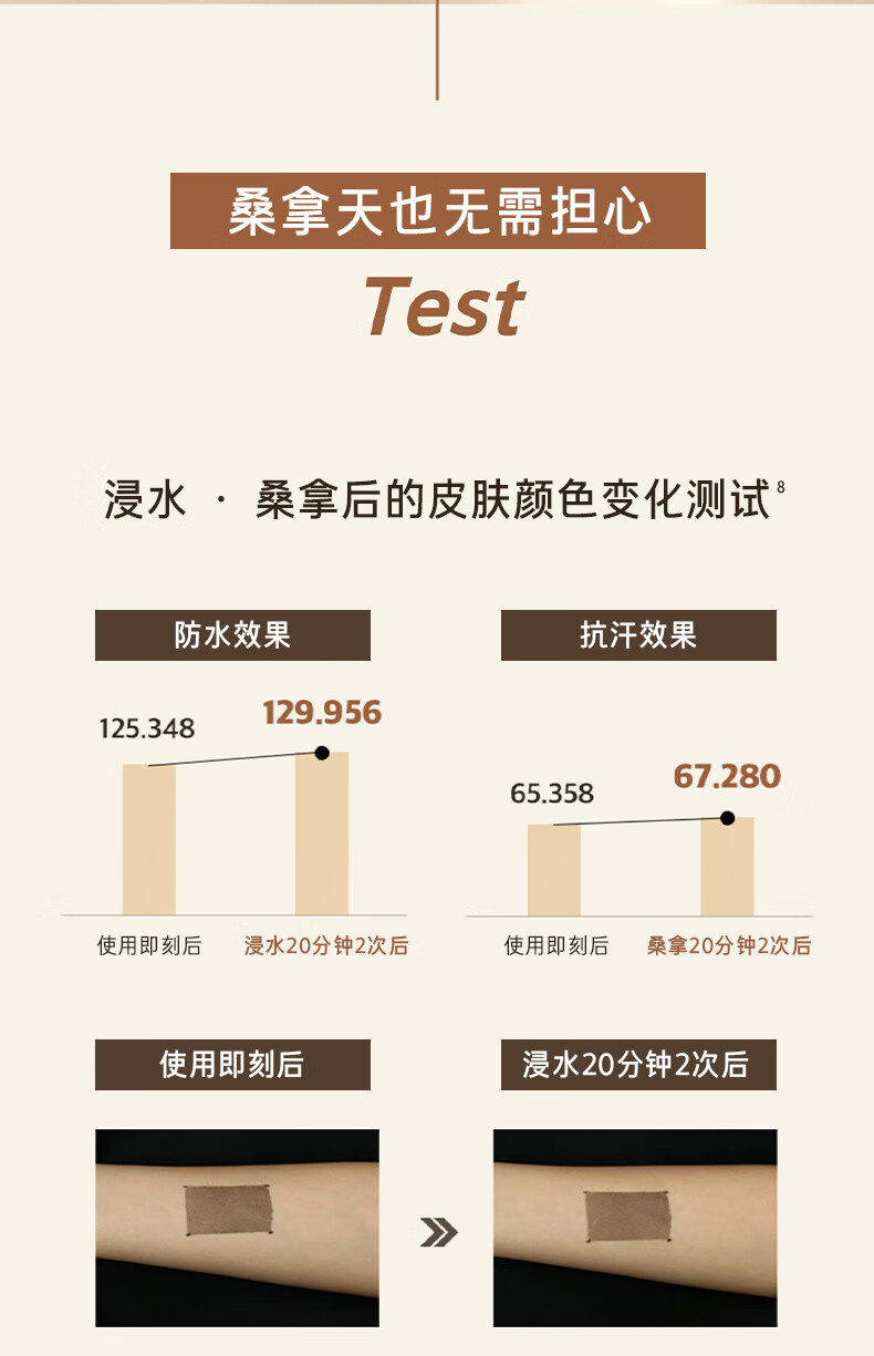梦妆花运扑扑发际线粉01棕黑色4g 散粉持久填充修饰额头防汗