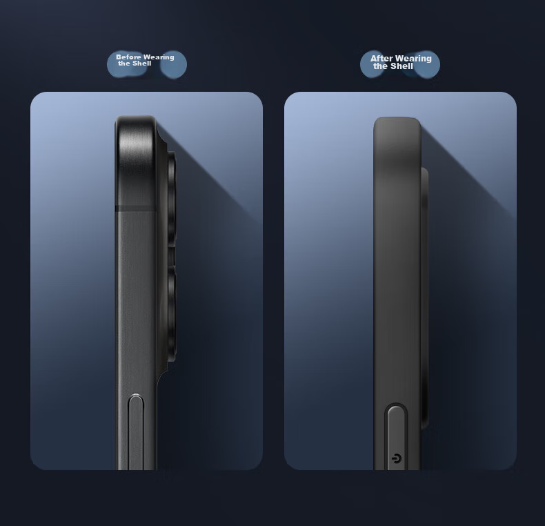 Чехол для iPhone 11 Shangsu AG Frosted, черный, деловой стиль, противоударный
