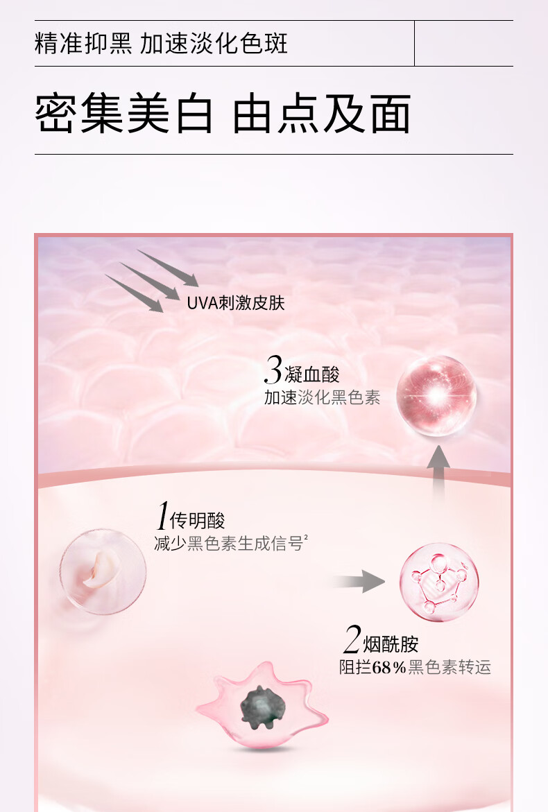 溪木源净亮透肌美白面膜补水提亮保湿面膜清洁亮肤面膜25ml*6片