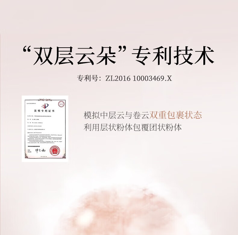 美康粉黛云朵粉饼 定妆粉饼散粉控油不脱妆 防水防汗提亮蜜粉饼 温润8g