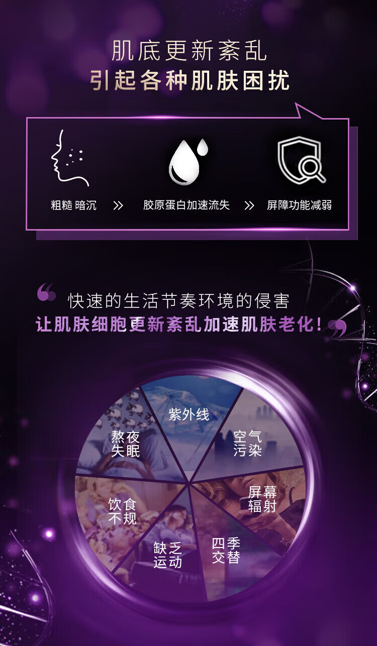 欧莱雅（LOREAL）黑精华肌底液精华液面部精华补水酵素小黑管精华肌底液15mlx2