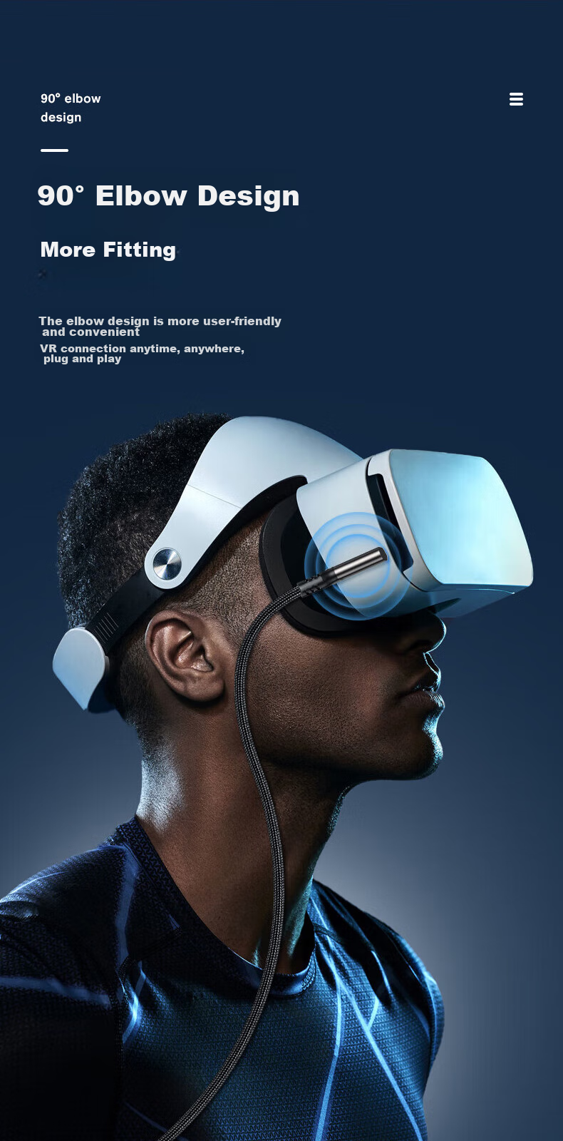 Кабель BIAZE VR Link Streaming USB 3.0 Type-C, 5 метров, для Oculus Quest 2/1
