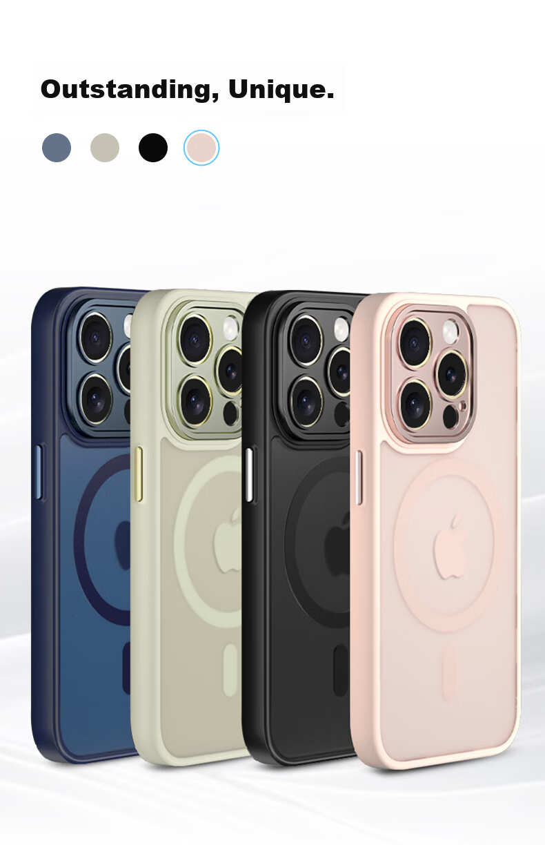 Магнитный чехол для iPhone 15 Pro