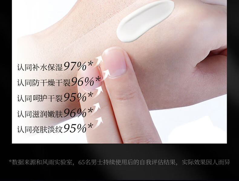 和风雨护手霜男士160g保湿补水滋润手霜防干裂细纹脱皮清爽不油腻送礼物