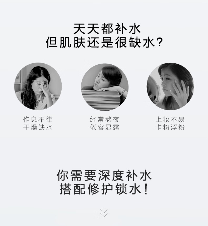 HomeFacialProhfp透明质酸钠密集补水面膜 修护敏感肌肤保湿滋润SPA面膜护肤5片