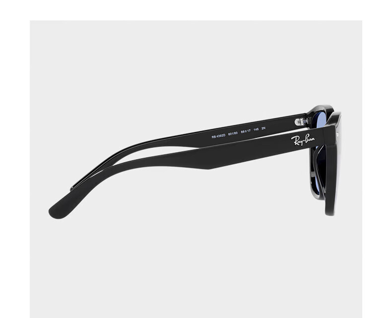 Солнцезащитные очки Ray-Ban RB4392D 601/9A, квадратная большая оправа, унисекс, с поляризованными линзами