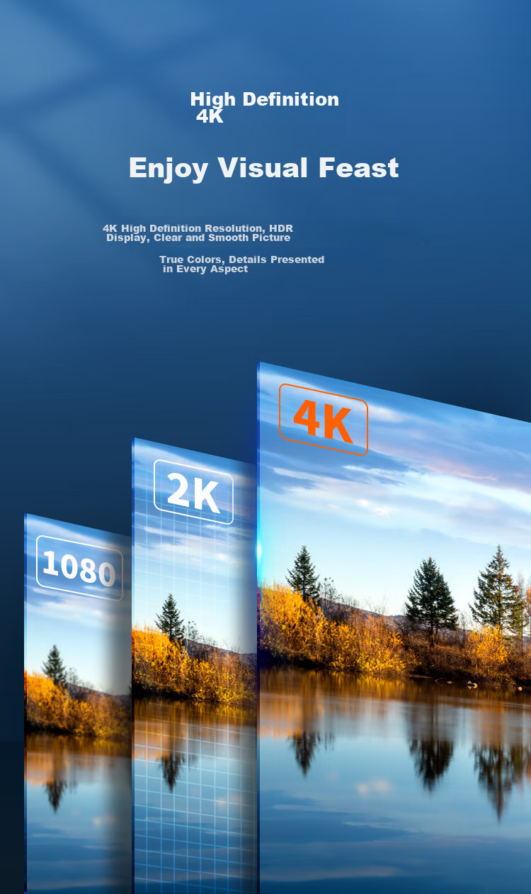 Кабель CHOSEAL HDMI 2.0 QS8133, 10 метров, черный
