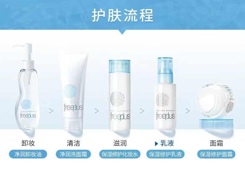 芙丽芳丝（Freeplus）保湿修护柔润乳液补水润肤乳100ml