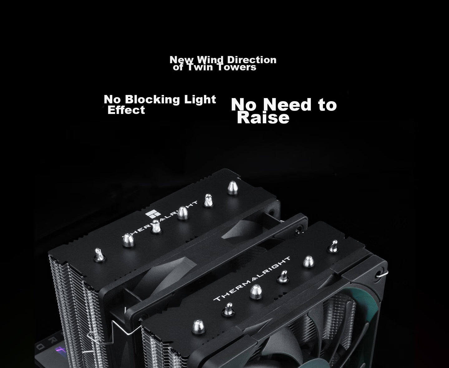 Система охлаждения Thermalright Royal Knight 120 SE, двухбашенный воздушный кулер с 6 тепловыми трубками AGHP GEN 5.0, без помех для памяти, RK120 SE