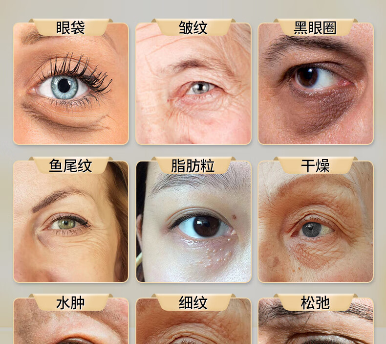 国药精养 蛇毒眼膜贴眼贴眼袋消男士黑眼圈细纹补水保湿紧致抗皱眼贴膜男女通用1.4g*60片