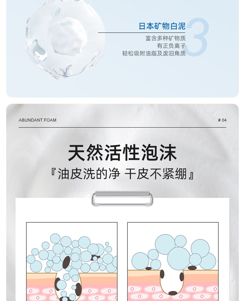吾诺uno男士控油祛痘洗面奶130g黑色控油去黑头保湿磨砂洗面乳洁面