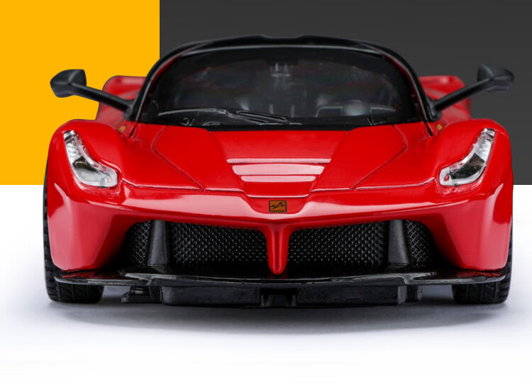 Машинка Anby Families Ferrari GT, металлическая, масштаб 1:32, для детей от 3 до 6 лет, с звуковыми и световыми эффектами, подарочная упаковка