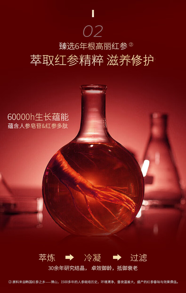 伊思（It’s skin）2X红参蜗牛滚珠眼霜40ml 淡化细纹修护黑眼圈护肤品套装礼盒送礼
