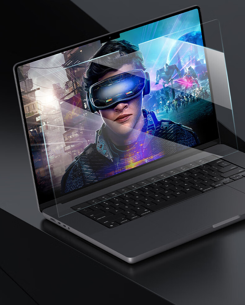 Защитная пленка DiYiGongFang для Apple MacBook Air 13 M4/M3/M2 A2681/A3113, ультра-прозрачная, 13.6-дюймовая