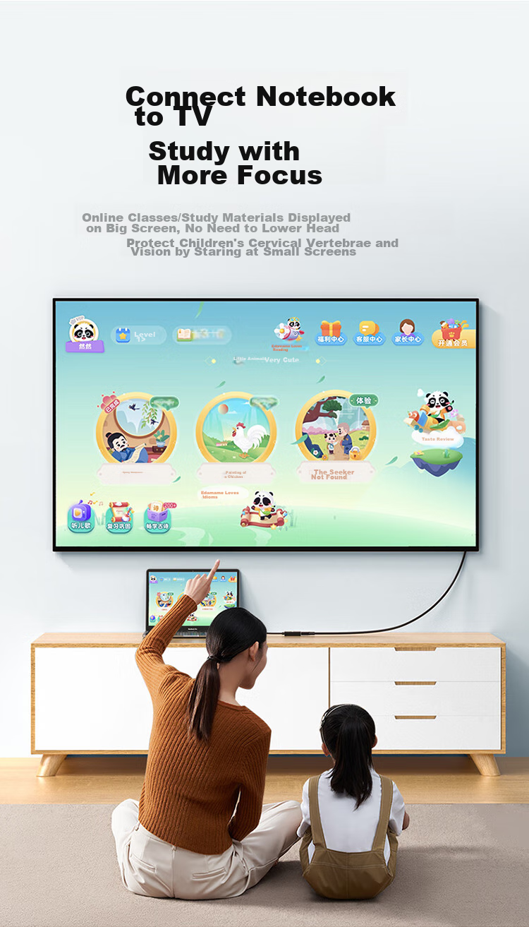Shengwei USB to HDMI конвертер-адаптер, 1080p HD, двухэкранное расширение для ноутбука/хоста, внешняя видеокарта для подключения к телевизору, проектору, монитору, AUH0015G
