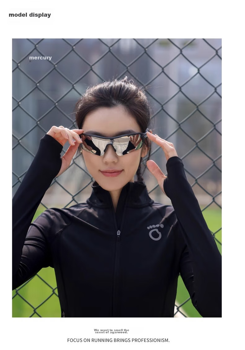 Солнцезащитные очки Macondo Polarized, для спорта и бега, фотохромные линзы, Mercury, один размер