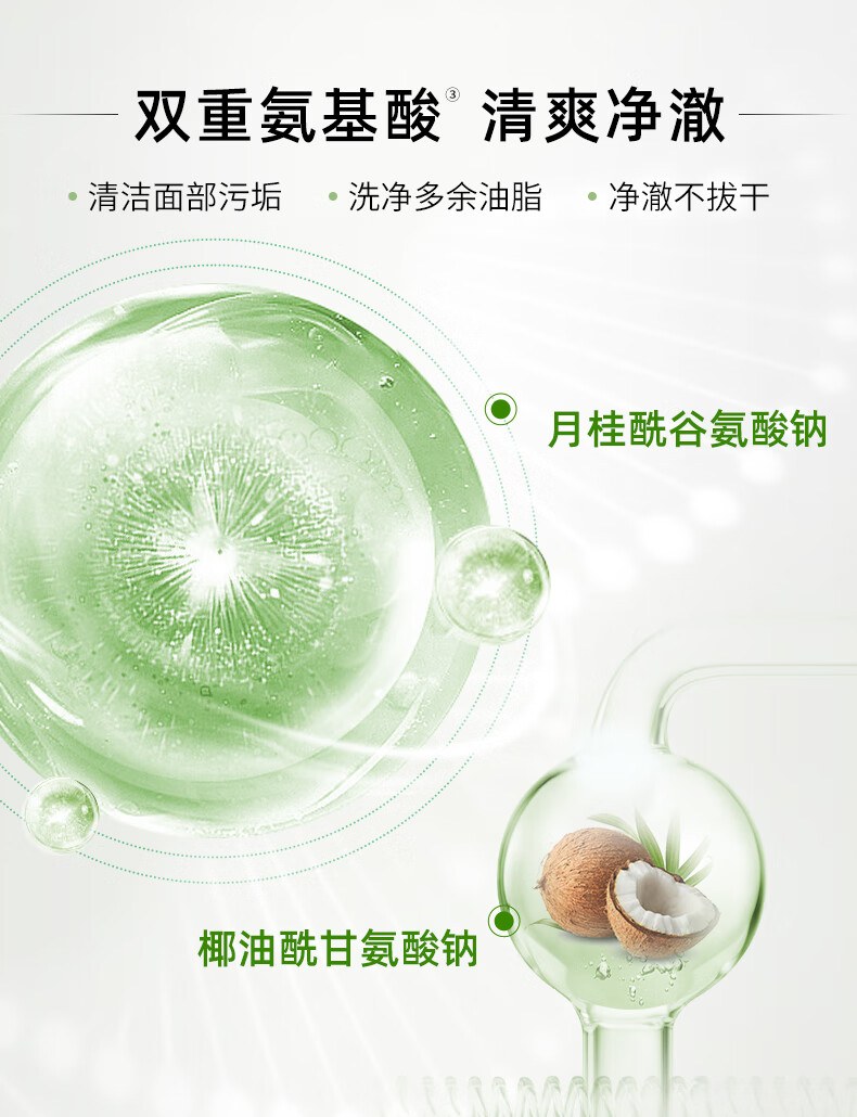 相宜本草净澈柔嫩洁面乳100g（洗面奶 深层清洁）新老版本随机发货