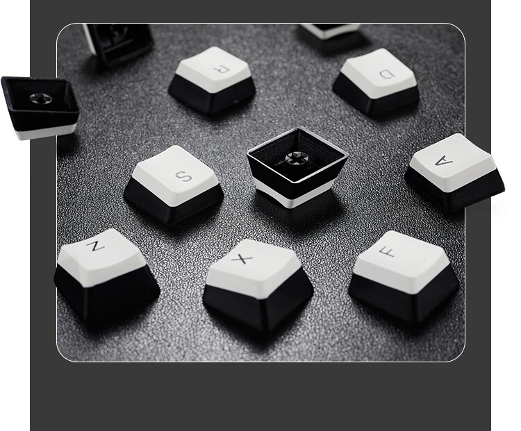 Игровая механическая клавиатура Hyeku X5 с двойным режимом (проводная/беспроводная 2.4G), 108 клавиш, кейкапы PBT, переключатели Kailh BOX Sand Gold, с подставкой для запястий
