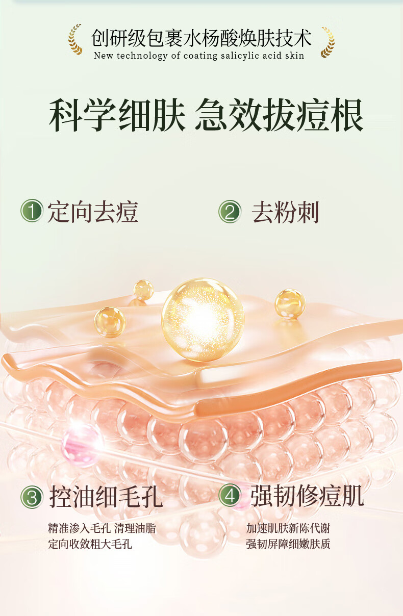伊妆北京同仁堂 祛痘膏非祛痘印修复淡化痘印痘坑修复学生青春痘 祛痘膏 25g