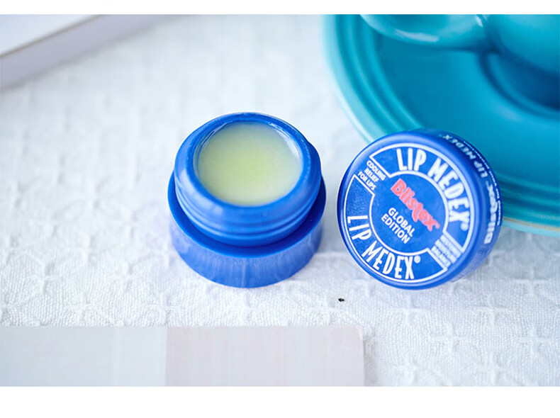 百蕾适（Blistex） 美国百蕾适Blistex碧唇小蓝罐修复润唇膏(国际版)进口清爽秋冬滋润唇部 小蓝罐1只装