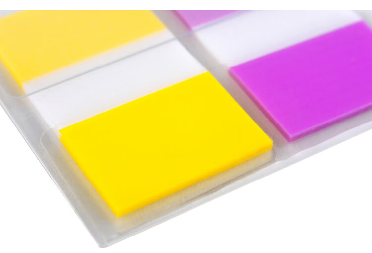 Клейкая лента 3M Post-it, прозрачные стикеры-закладки, офисные и школьные принадлежности, 680-2pk