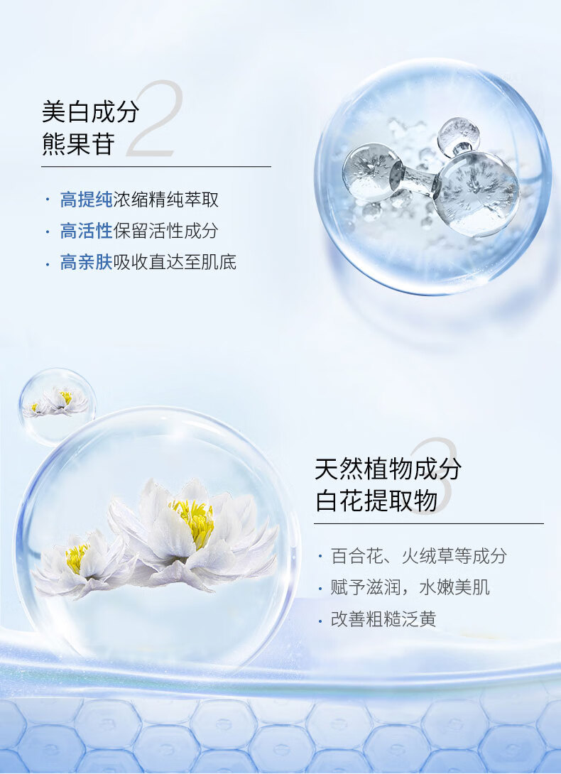 希芸臻白美白护肤品套装礼盒【美白特证】化妆品套装祛斑提亮送母亲