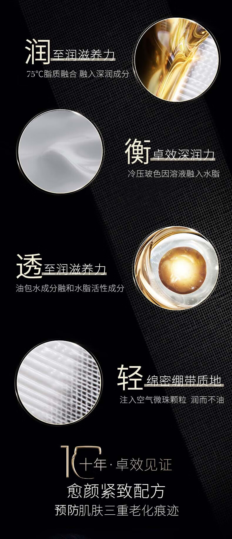 赫莲娜HR黑绷带面霜礼盒 玻色因保湿修护护肤品化妆品生日情人节礼物 黑绷带面霜15ml