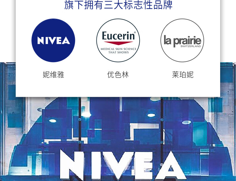 妮维雅（NIVEA）防晒霜三重抵御防晒乳 沁凉身体防晒乳180ml