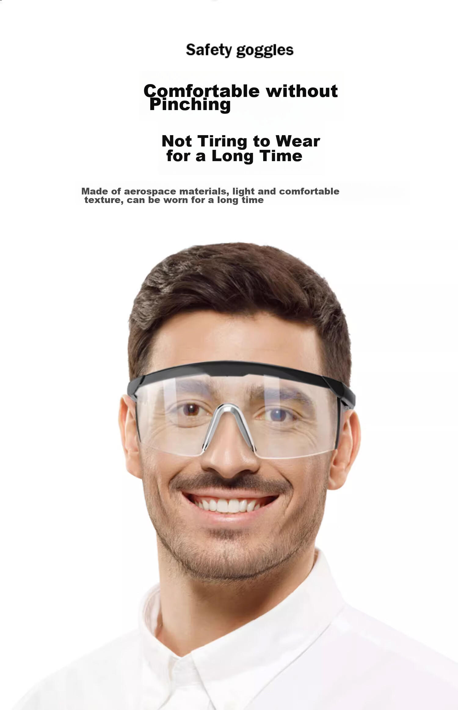 Защитные очки BDS BAO DUN SAFETY SG-71003, промышленные, для резки и шлифовки, защита от брызг, ветра, песка, запотевания, ударопрочные, устойчивые к царапинам