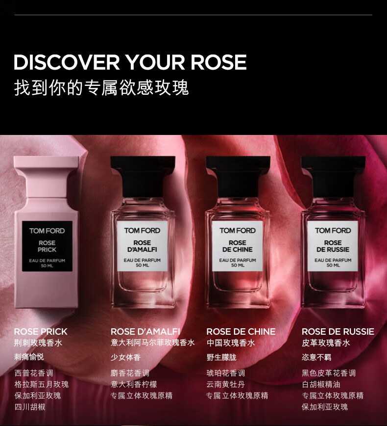TOM FORD香水暗麝心魄 白麝香 TF香水10ML 男士女士生日礼物 送女友
