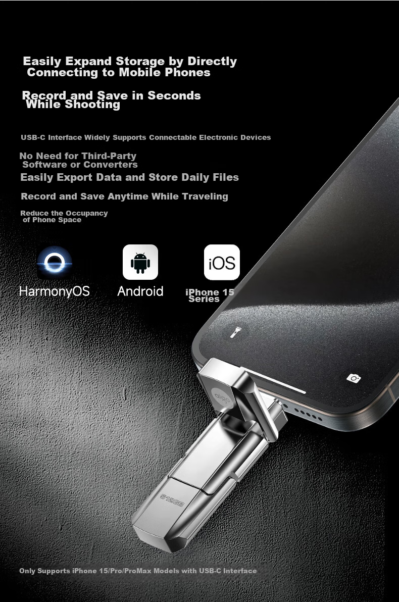Aigo U393 USB 3.2 флеш-накопитель Type-C/USB 3.2, 256 ГБ, серебристый