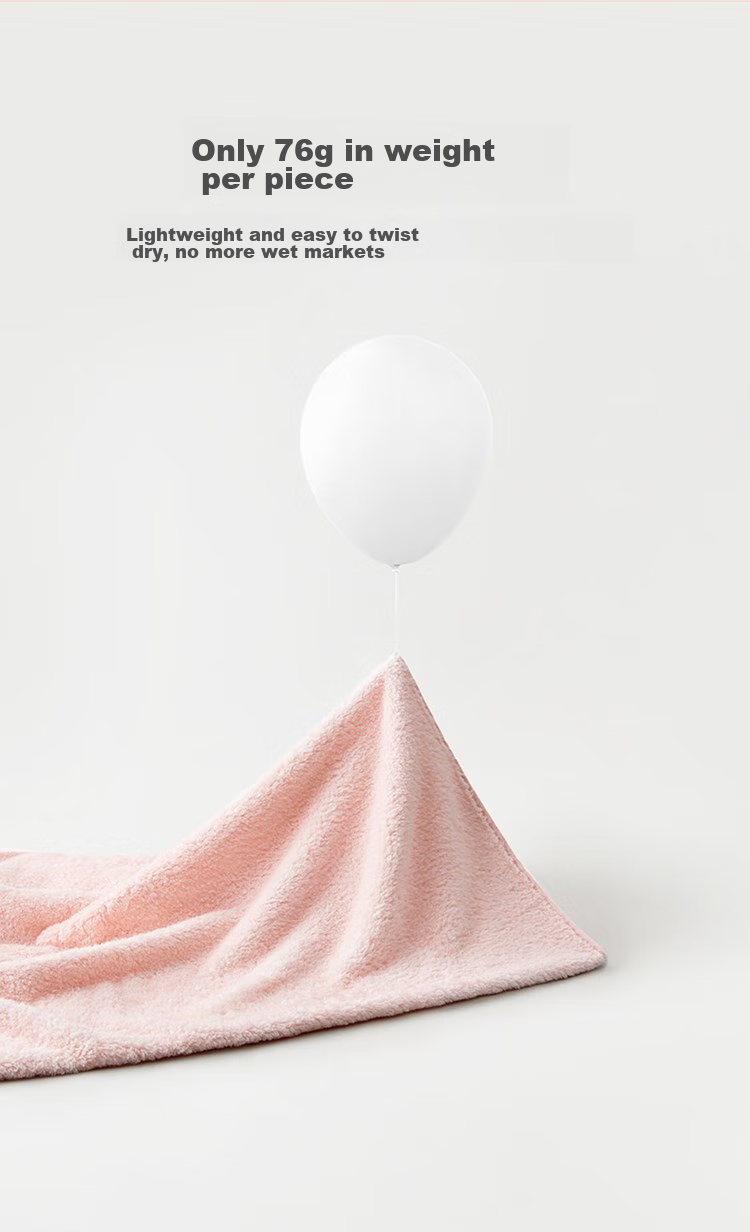 UCHINO Cloud Mousse Unbleached Pure Cotton Towel, Soft And Absorbent, for Face Washing And Hot Compress, Pro Pink