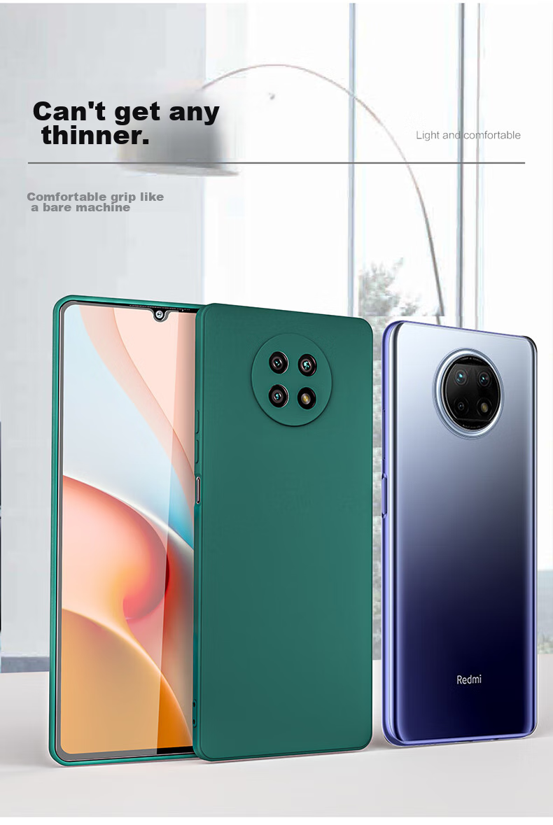 Чехол HotFire для Xiaomi Redmi Note 9 5G, противоударный, силиконовый, черный, с защитой камеры, простой стиль