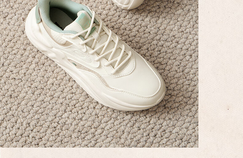 Женские кроссовки 361°, модель Yunshu 3, весна-лето, ретро, на толстой подошве, повседневные, универсальные, для работы, 682316706-1