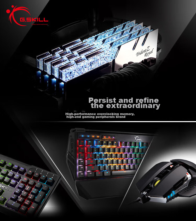 Комплект оперативной памяти G.SKILL Trident Z RGB 32GB (2x16GB) DDR4 3600MHz CL18