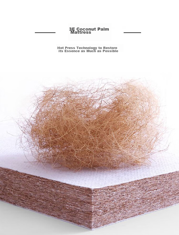 Матрас Dohia Home Textile, кокосовый латексный, для кровати 1.5 х 2 м, серый, 200*150 см